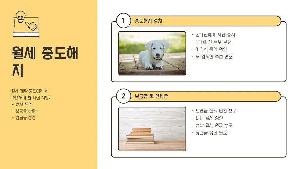 월세계약 중도해지 이미지 9